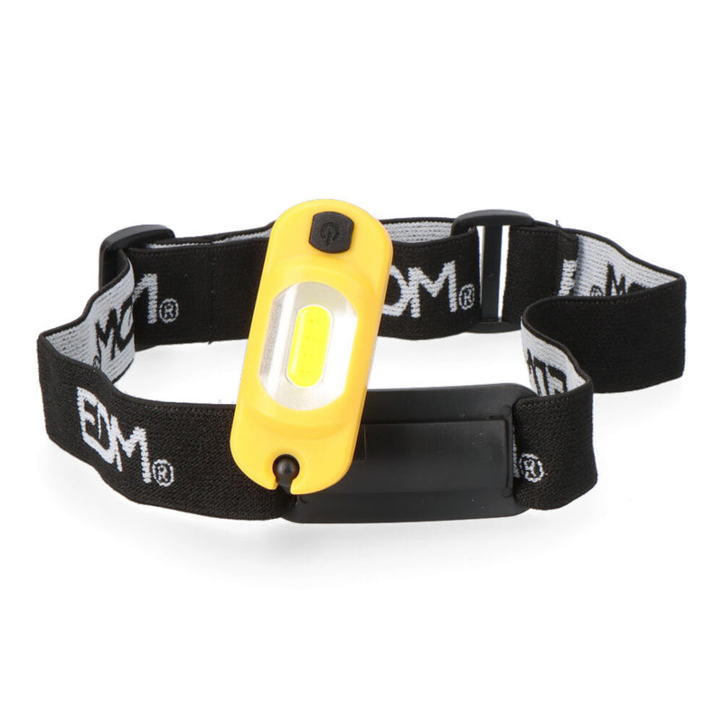 Rechargeable Headlamp 1 Led Cob 1W 3.7V 250Mah Edm