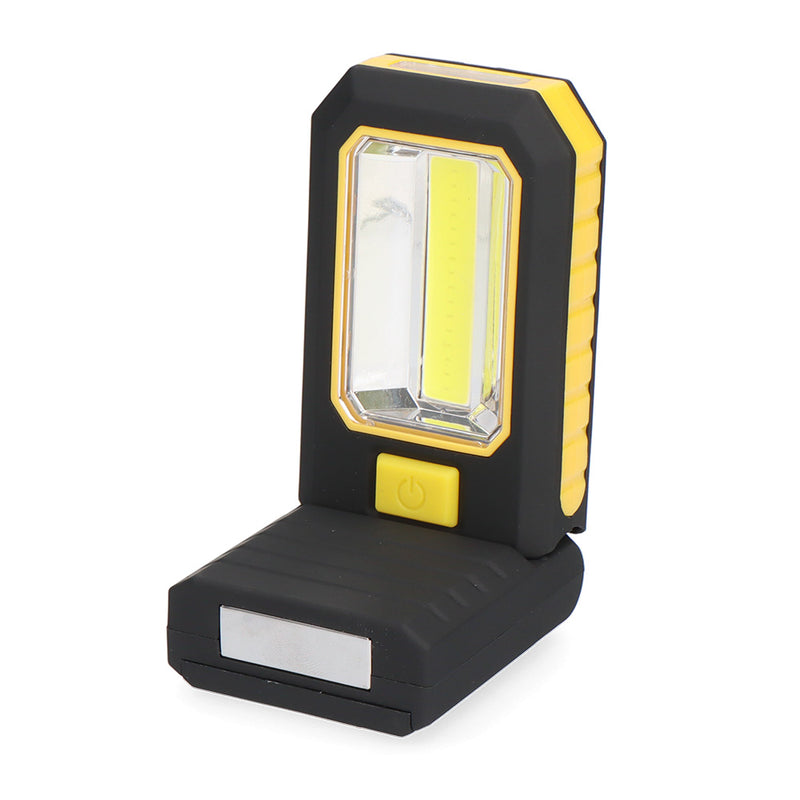 Linterna Led Cob 3 Leds Xl De 200Lm, Con Gancho E Iman 3Xaaa (Pilas Incluidas) Edm