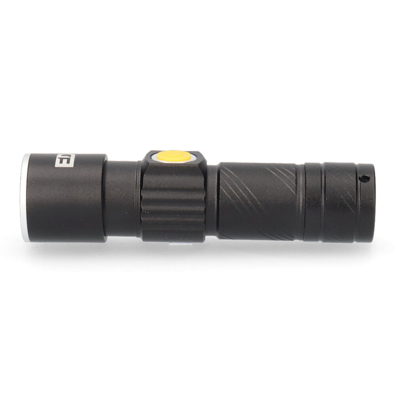 Mini Flashlight with Zoom 1 Led 120Lm 7500K Rechargeable with USB, Edm