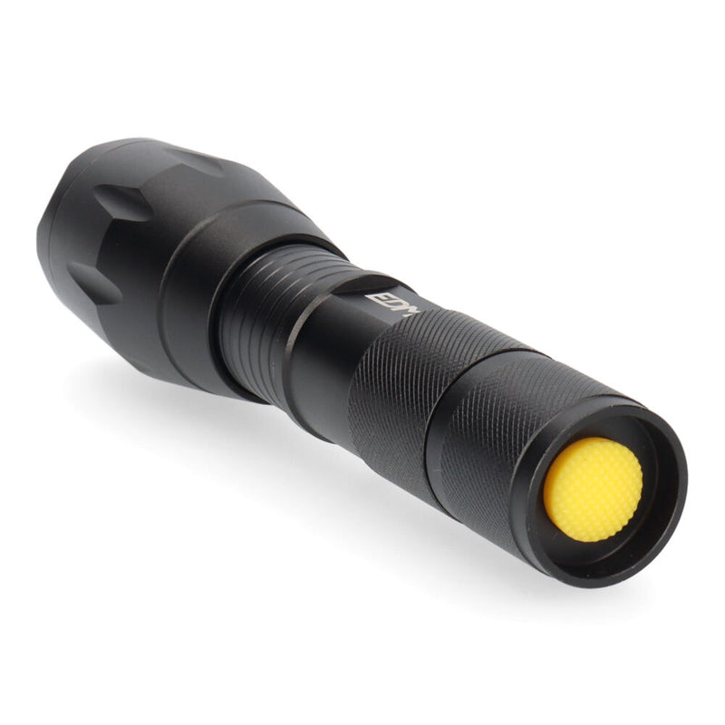 Aluminum Zoom Flashlight, 1 Cree Xml-T6 3Xaaa Led (Batteries Included) Edm