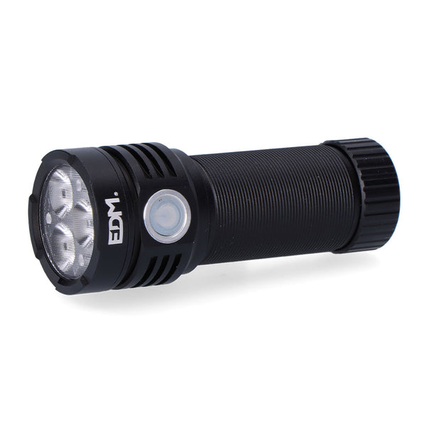 Led Flashlight 3 Leds Osram 30W 3300Lm Rechargeable Flashlight, Edm