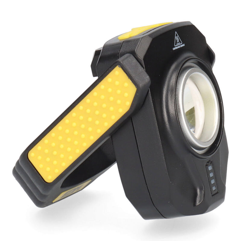 Flashlight With 1 Led 10W 900Lm Compact Rechargeable, Magnetic Base, Edm