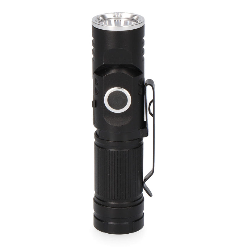 Mini Flashlight 1 Led, Directional Head, Rechargeable 8W 450Lm Edm