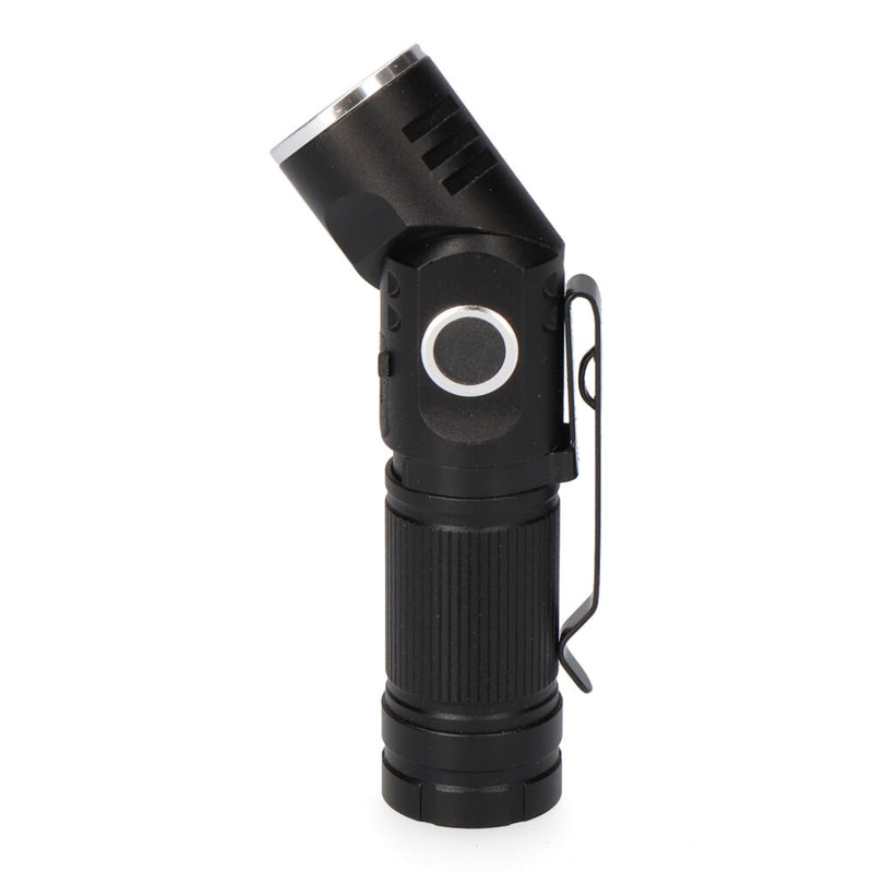 Mini Flashlight 1 Led, Directional Head, Rechargeable 8W 450Lm Edm