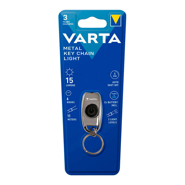 Varta Metal Key Chain Light Flashlight Keychain