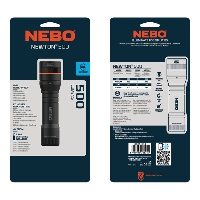 Linterna Newton™ 500, Táctica, Nebo