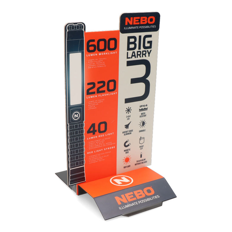 Nebo Big Larry 3 Flashlight Display