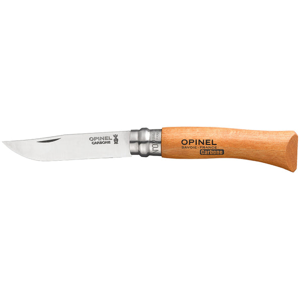 Carbon Steel Knife No. 7, 8cm Blade. Opinel