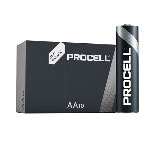 Pila Alkalina Procell Duracell Aa - Lr06 1,5V (Caja 10 Unid,) Ø14,5X50,5Mm