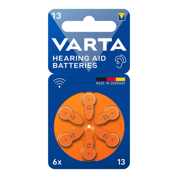 Varta Hearing Aid Batteries 13 (Blister 6 Units)