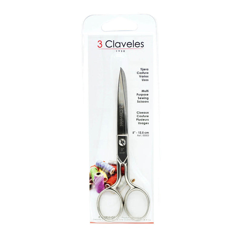 Castellana Sewing Scissors 5" B 3 Claveles