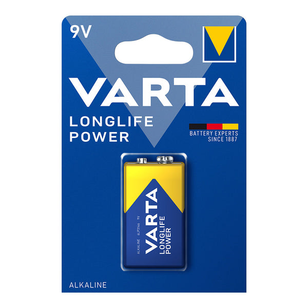 Pila Varta Alkalina Longlife Power 6Lr61 9V (Blister 1 Unid,) 26,5X17,5X48,5Mm