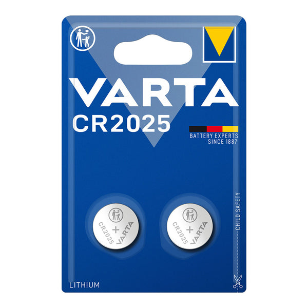 Micropila Lithium Cr2025 3V Varta (Blister 2 Unid,) Ø20,0X2,5Mm