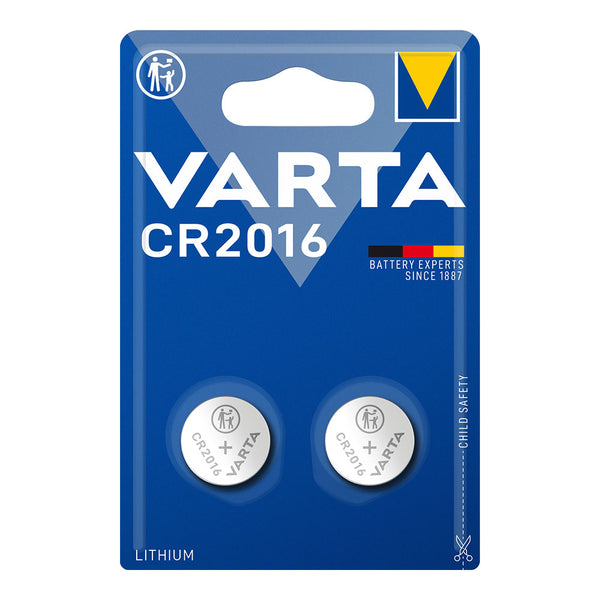 Micropila Lithium Cr2016 3V Varta (Blister 2 Unid,) Ø20,0X1,6Mm