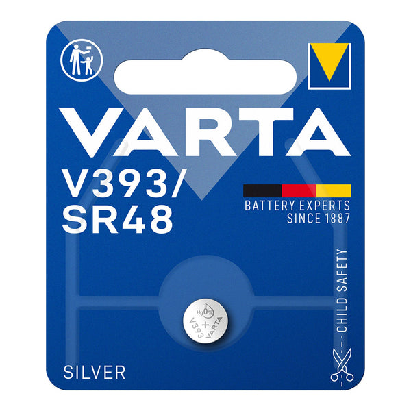 Micro Pila De Boton Varta Silver Sr48 - V393 1,55V (Blister 1 Unid,) Ø7,9X5,4Mm