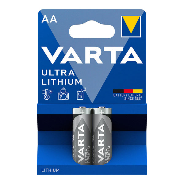 Varta Ultra Lithium Aa Battery - Lr06 (Blister 2 Units,) Ø14.5X50.5Mm