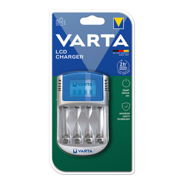 Varta Charger Without Batteries LCD 220V, 12V And USB