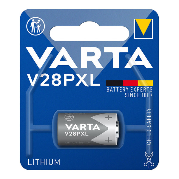 Varta Lithium V28Pxl 6V Battery (Blister 1 Unit,) Ø13X25.1Mm