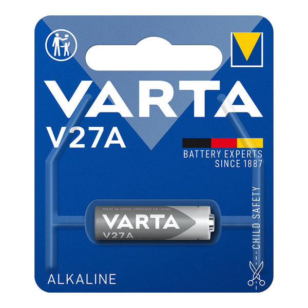 Pila Varta Alkalina V27A 12V (Blister 1 Unid,) Ø8X28,2Mm