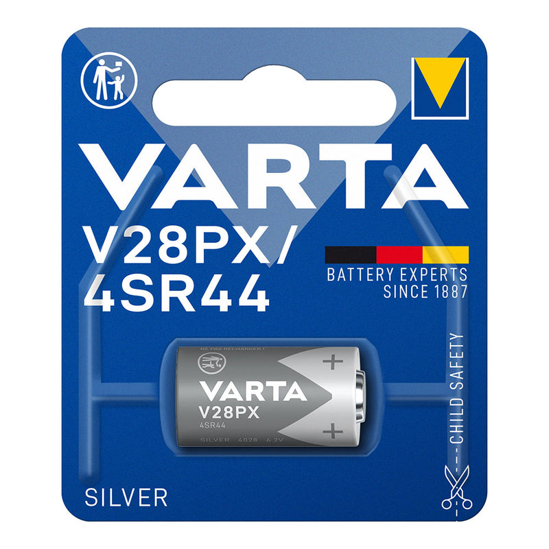 Pila Varta Silver V28Px / 4Sr44 6,2V (Blister 1 Unid,) Ø13X25,2Mm