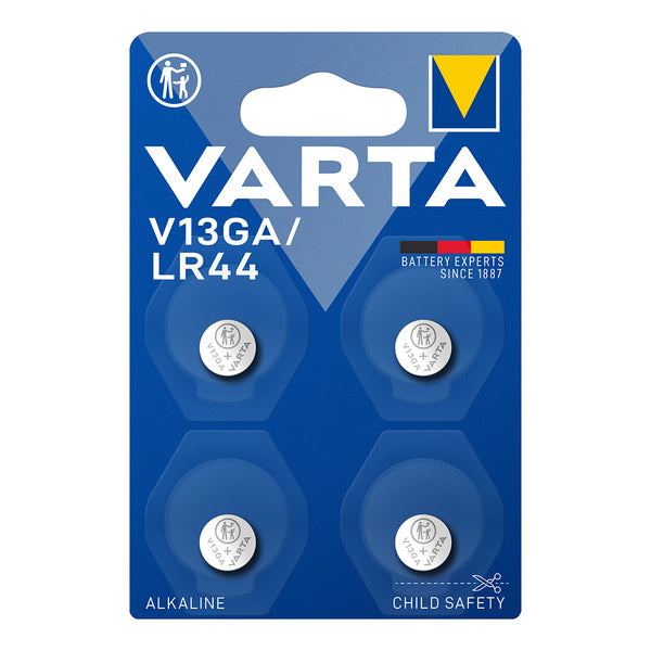 Varta V13Ga Battery (Blister 4 Batteries)