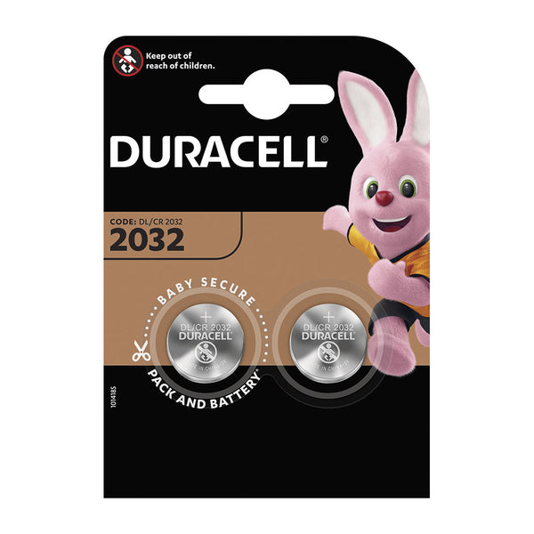 Duracell Cr2032 Micro Lithium Button Battery (Blister 2 Units,) Ø20X3.2Mm