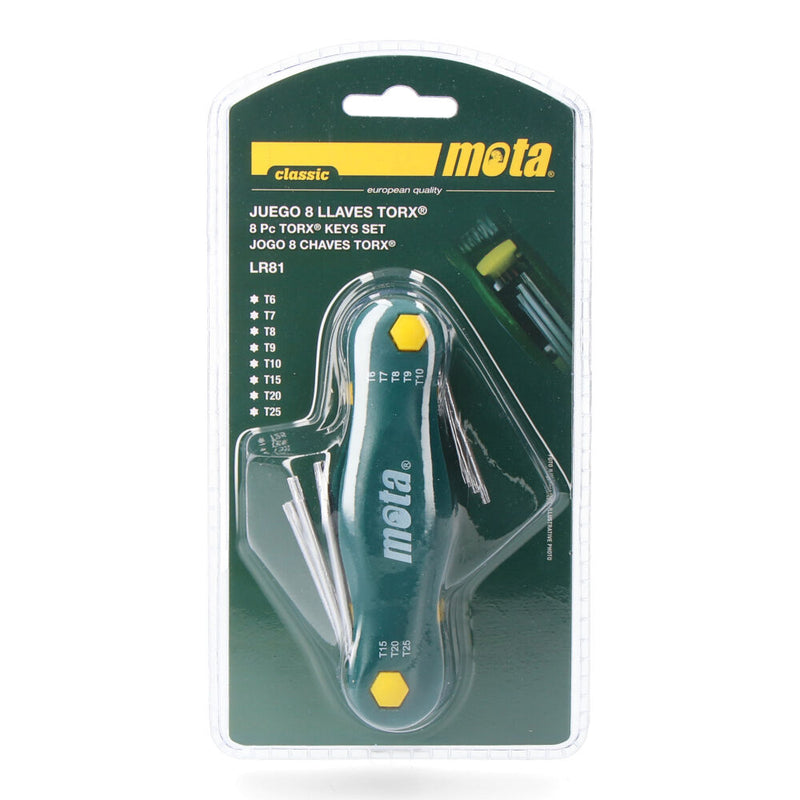 Set of Torx Keys, Knife Type, LR81, Mota