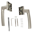 Accesorios para manilla con roseta cuadrada en acabado bicolor para puertas modelo 430