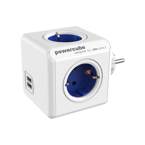 Powercube Original+Usb  4 Tomas De Corriente + 2 Usb 1202 Powercube