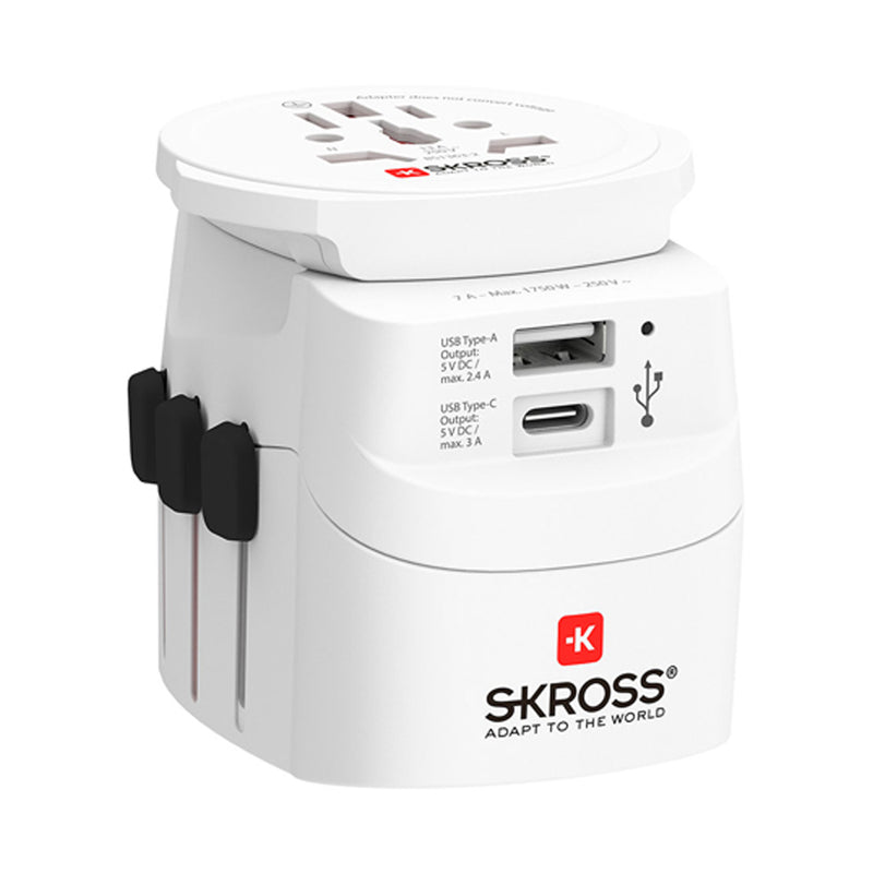 Set of 2 Skross Multi Travel Adapters 1302472