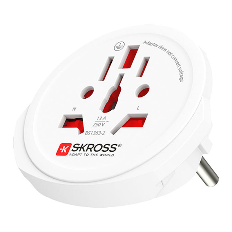 World To Europe Adapter Skross 1500211-E