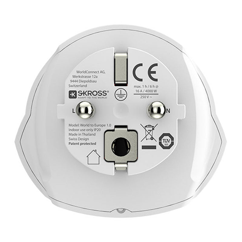 Adaptador Mundial A Europa Skross 1500211-E