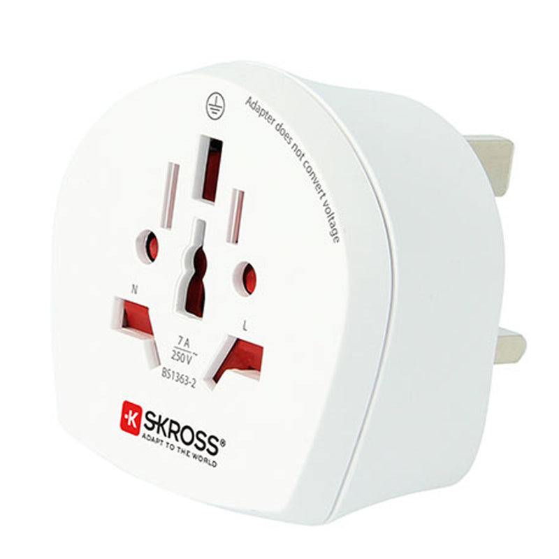 Adaptador Mundial A Reino Unido Skross 1500225-E