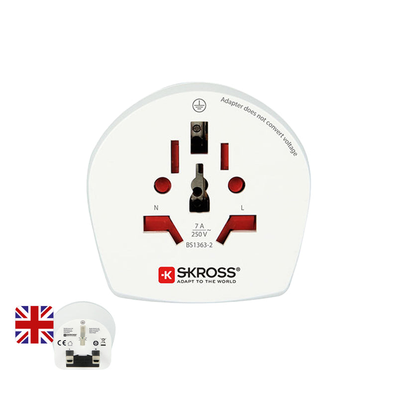 World to UK Adapter Skross 1500225-E