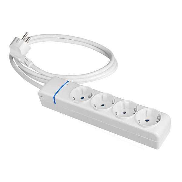 Prolongador Con 4 Tomas 2P+T, 16A 250V 1,5 M De Cable H05Vv-F 3G1,5Mm², 8014P Solera