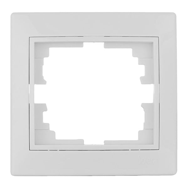 Frame For 1 White Element 83X81X10Mm Europa Series Solera Erp71U