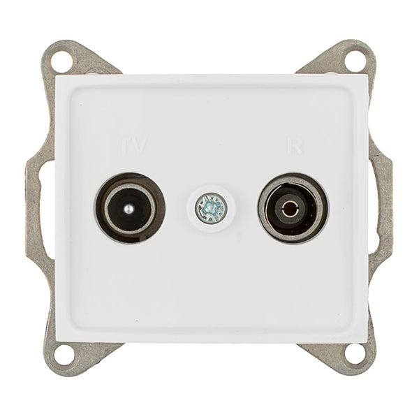 Intermediate signal socket for TV and radio Europa Solera Erp46 series