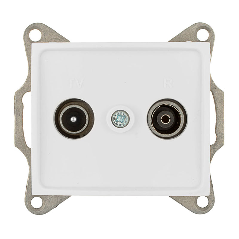 Intermediate signal socket for TV and radio Europa Solera Erp46 series