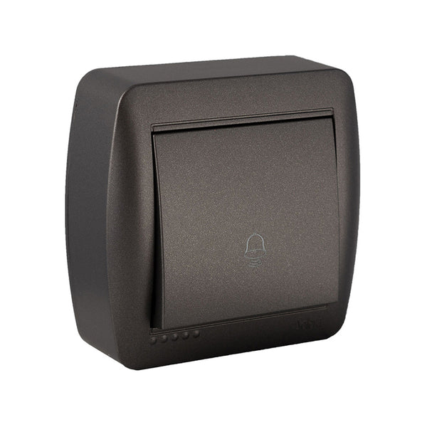 Bell Push Button 10A 250V~, Surface Mounted, Wall Series