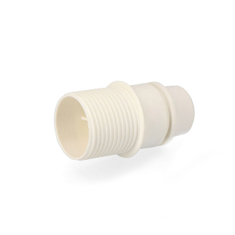 E-14 Semi-Threaded Lampholder White Solera 6584Ctb