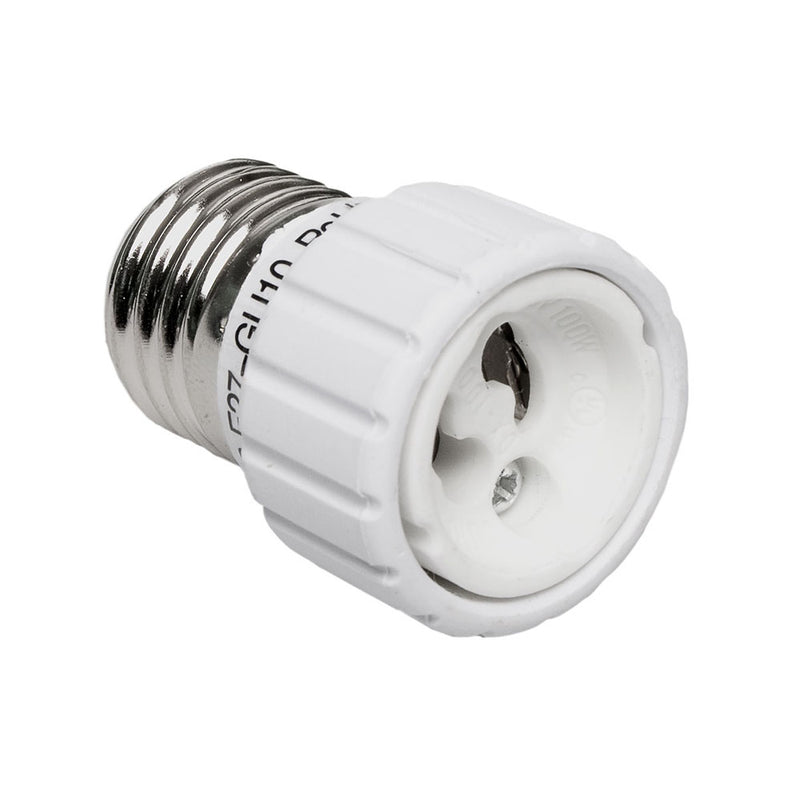 E27 to GU10 Lamp Holder Socket Adapter (12V or Lower Installations Only)