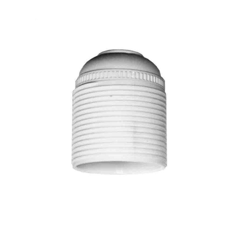 E27 Threaded Lamp Holder White Approved Solera 6829Crb