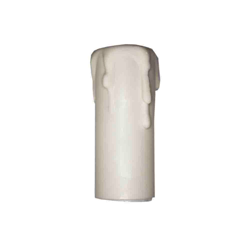 Short Candle for E14 Lamp Holder White Solera 853