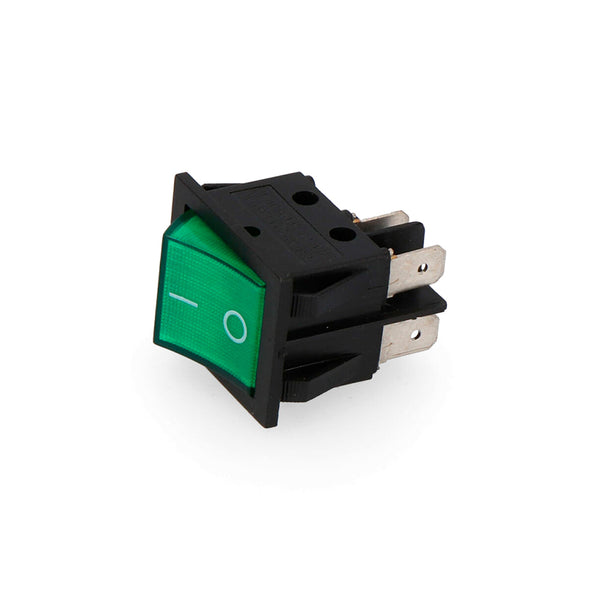 Interruptor Bipolar 15A 250V Verde