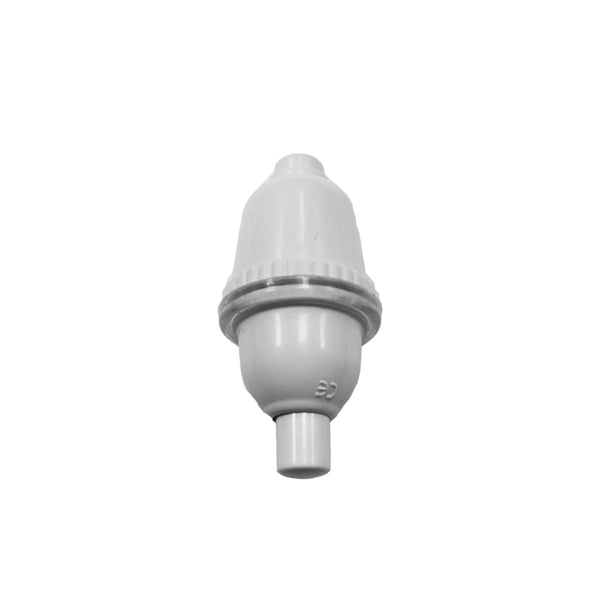 Pear Push Button 6A White