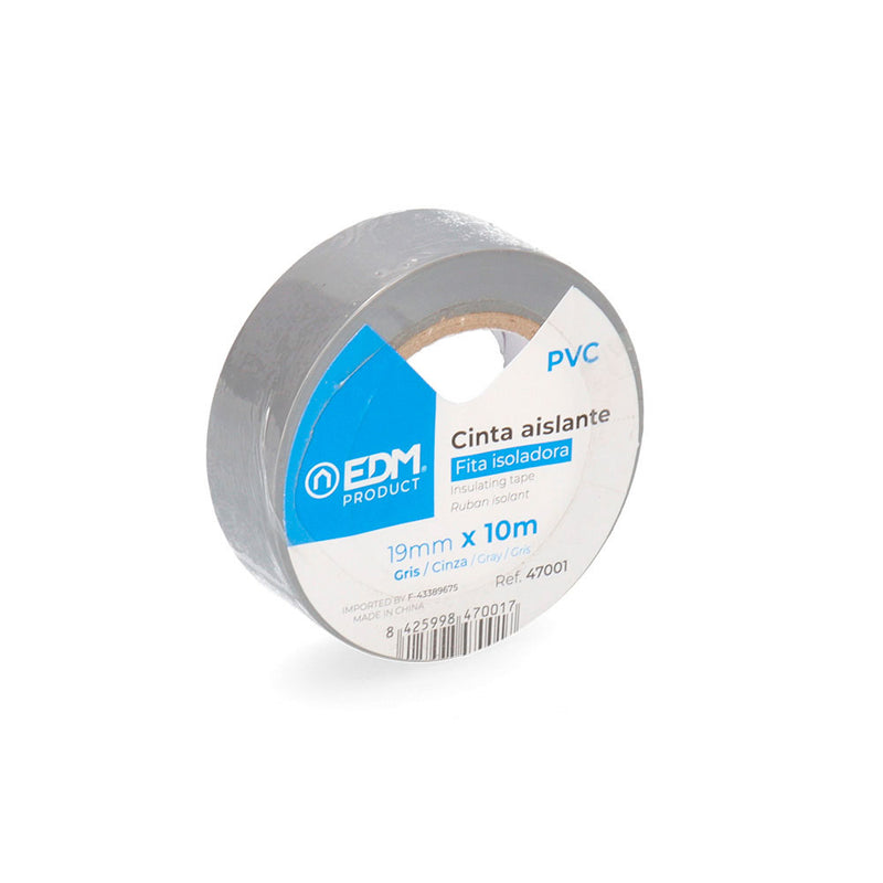 Insulating Tape 10M X 19Mm Gray Edm Quality "Supra"