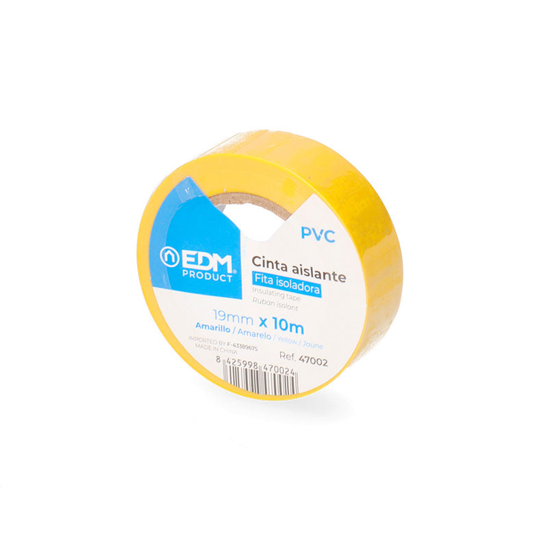 Insulating Tape 10M X 19Mm Yellow Edm Quality "Supra"