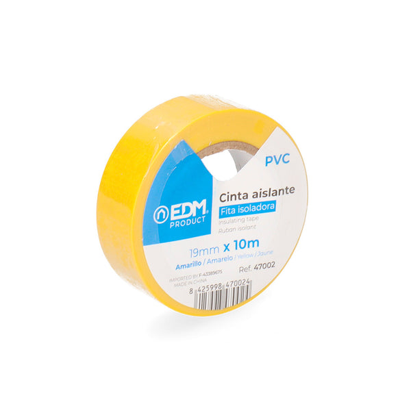 Insulating Tape 10M X 19Mm Yellow Edm Quality "Supra"