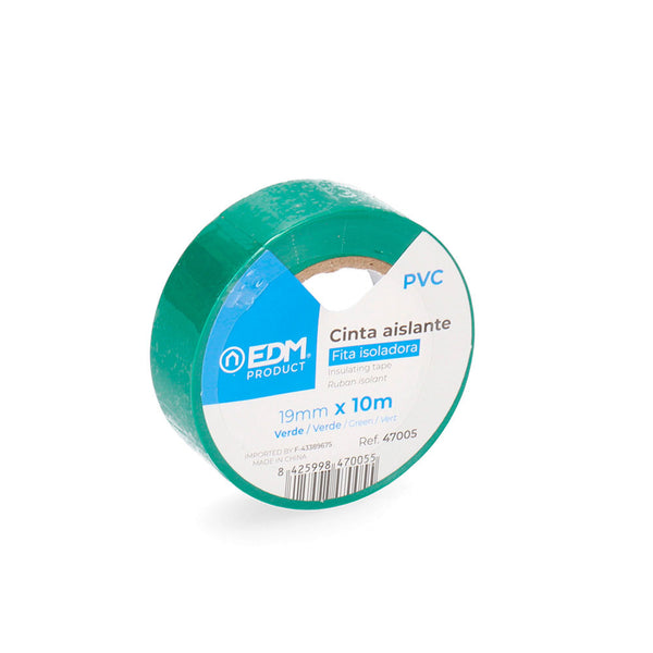 Insulating Tape 10M X 19Mm Green Edm Quality "Supra"