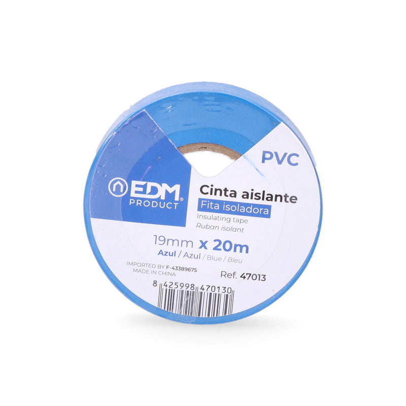 Insulating Tape 20M X 19Mm Blue Edm Quality "Supra"